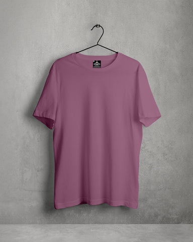 PLAIN ONION PINK Unisex Premium Cotton T-Shirt